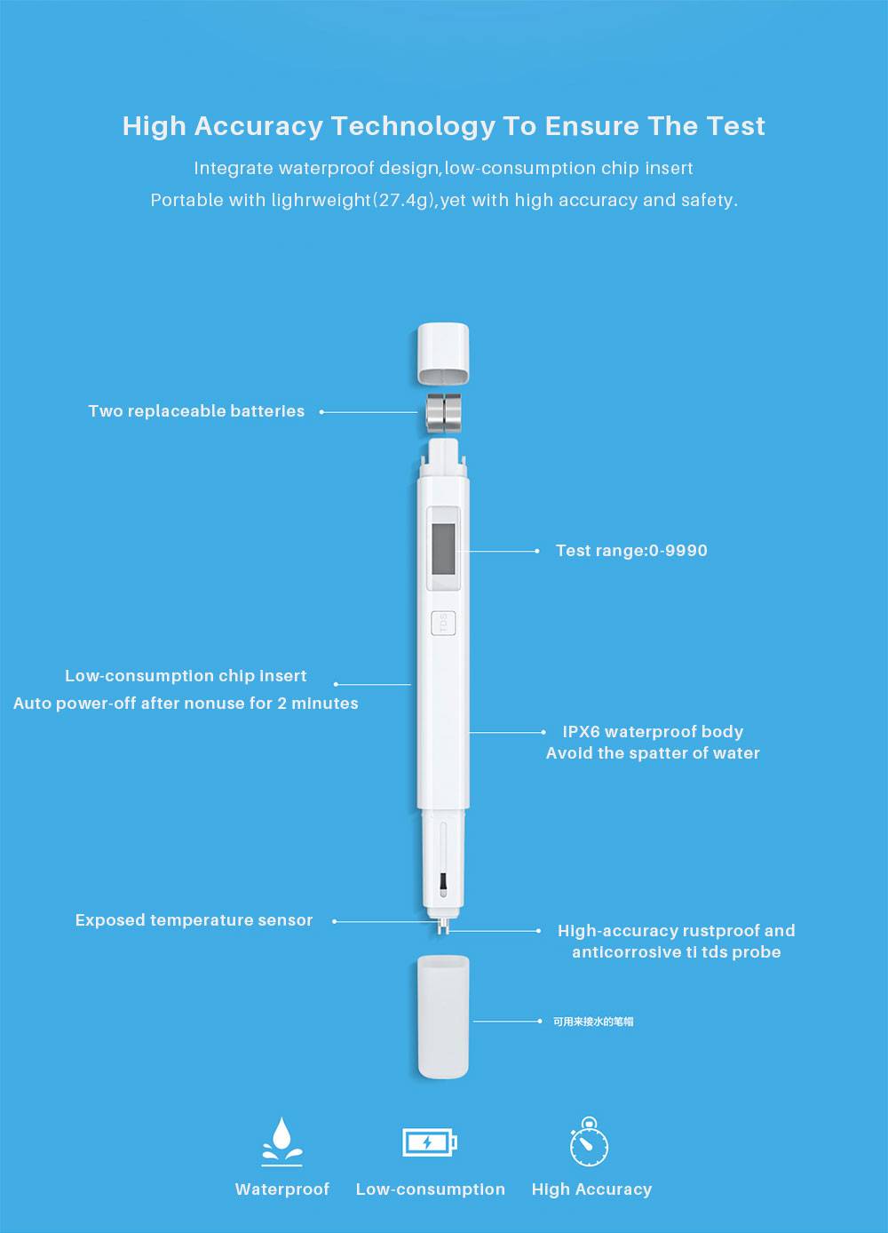 Xiaomi Mi TDS Water Tester Pen