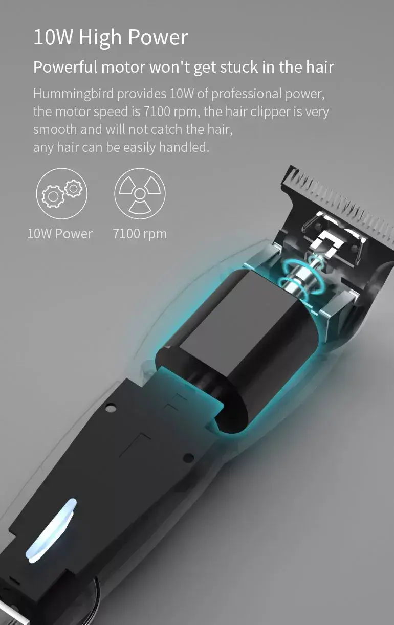 Xiaomi Youpin Yingqu Hummingbird Hair Clipper