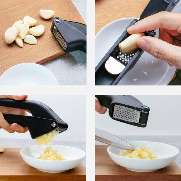 HUOHOU Kitchen Garlic Presser Manual Garlic Crusher Kitchen Tool