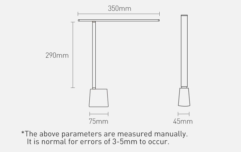 BASEUS Smart Eye Series Rechargeable Folding Reading Desk Lamp (Smart Light)