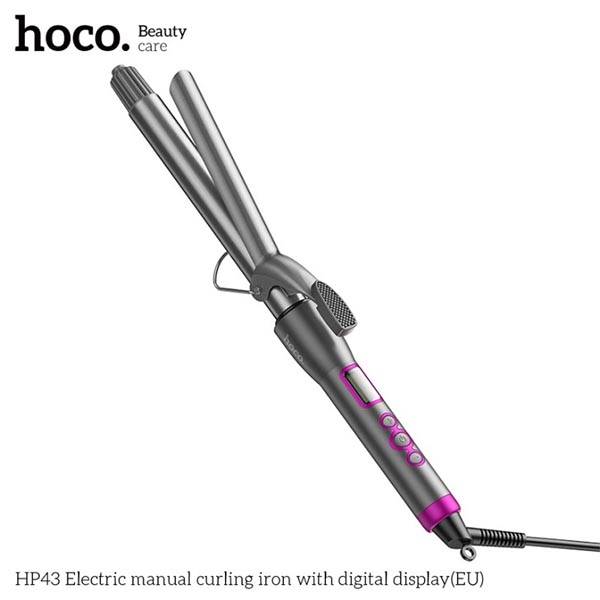 Hoco HP43 Electric Curling Iron with Digital Display and Manual Control