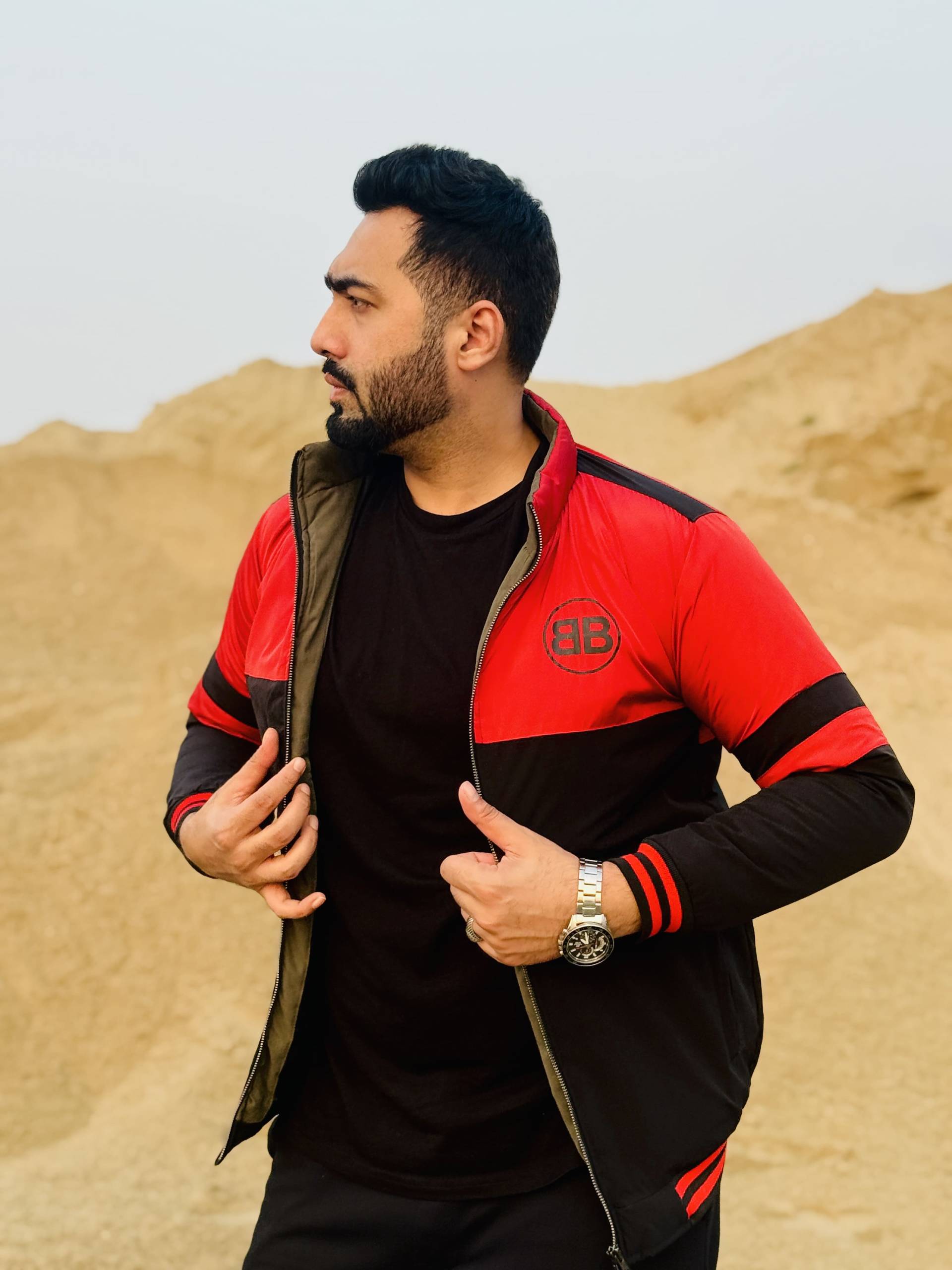 Stylish Casual Long Sleeve Padding Jacket For Men