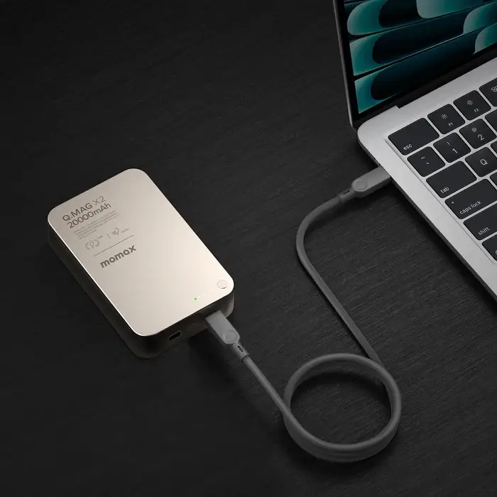 Momax Q.Mag X2 Ultra-Capacity Magnetic Wireless Power Bank with 15W Fast Charging