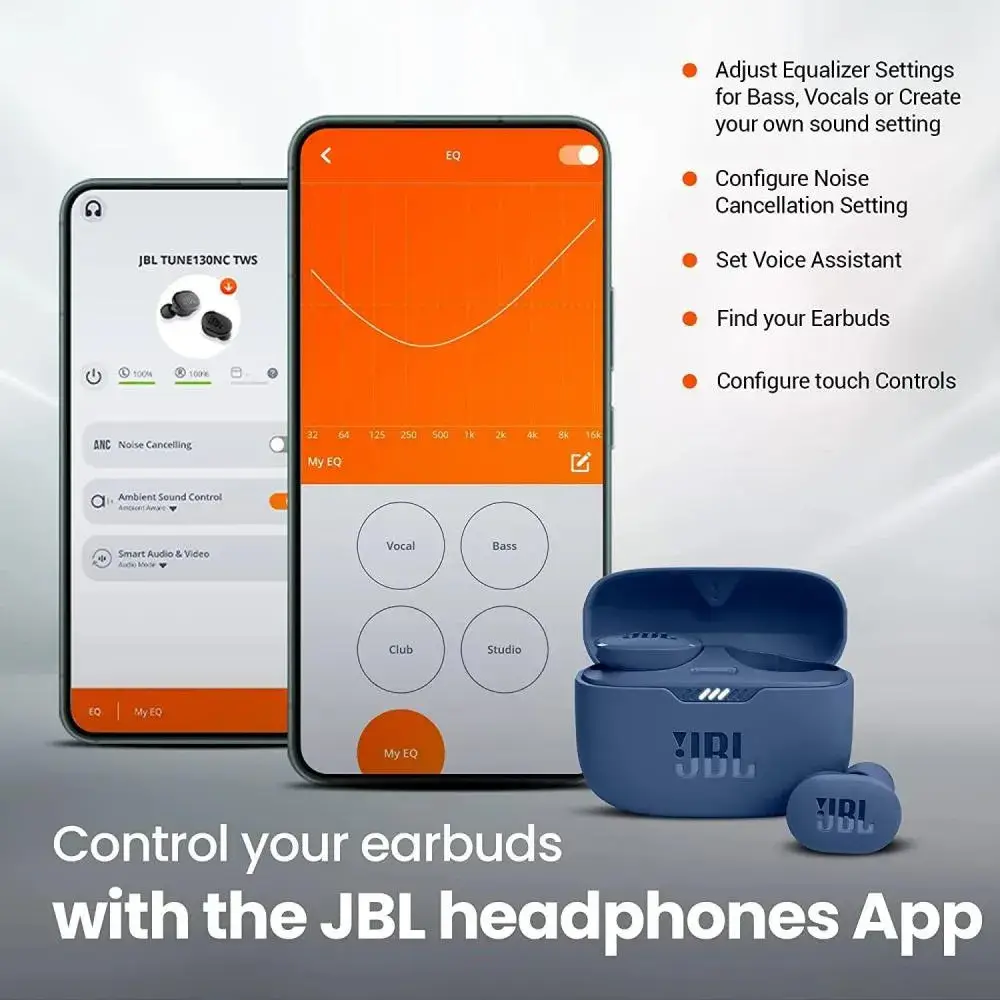 JBL Tune 130NC TWS Wireless Noise Canceling Earbuds