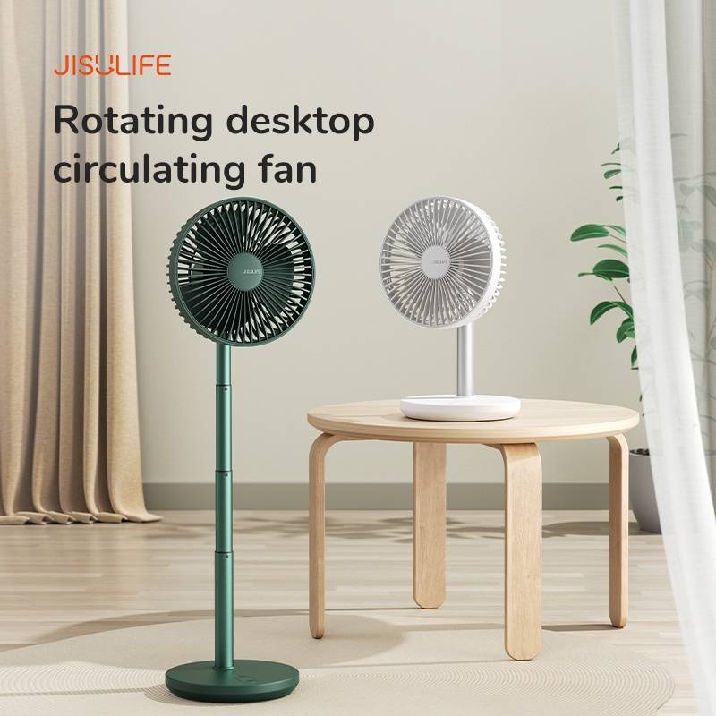 JISULIFE FA13P Oscillating Extendable Desk Fan 8000mAh - 6 Month Official Warranty