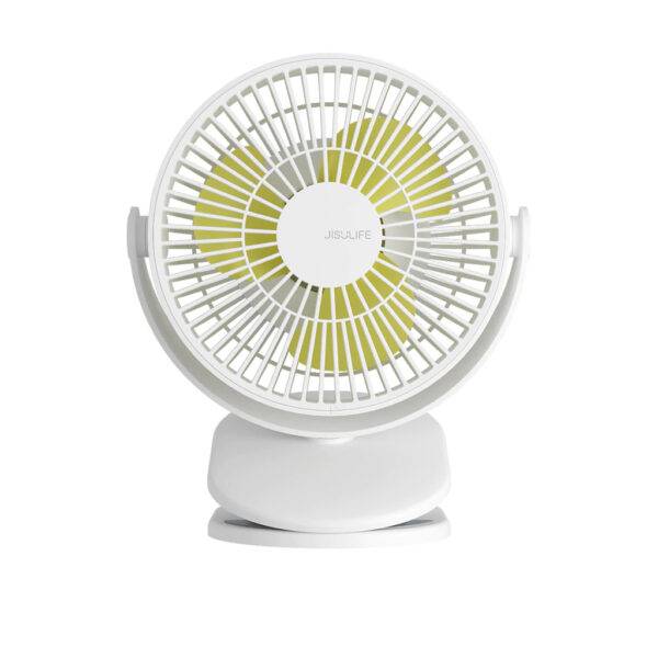 JISULIFE FA18S Portable Clip Fan USB Rechargeable 4000mAh Battery