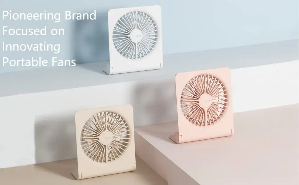 JISULIFE FA28 Foldable Desktop Fan 2000mAh