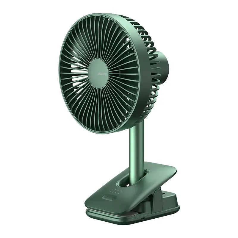 JISULIFE Fan Fa13R Auto-Oscillating 8000mAh Rechargeable Clip Fan