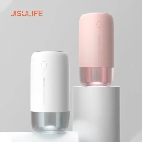 JISULIFE JB08 Dual Nozzle Dual Spray USB Humidifier Portable 500ml with 3600mAh Rechargeable Battery