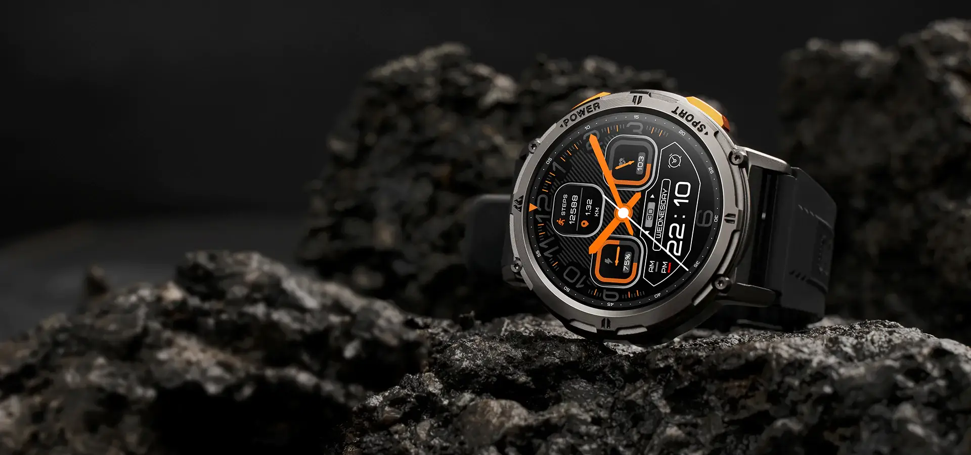 KOSPET TANK T2 Rugged Smartwatch with AMOLED Display and Military Grade Durability