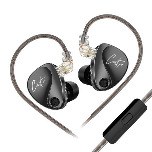 KZ Castor Dual-Driver Adjustable Tuning In-Ear Monitors