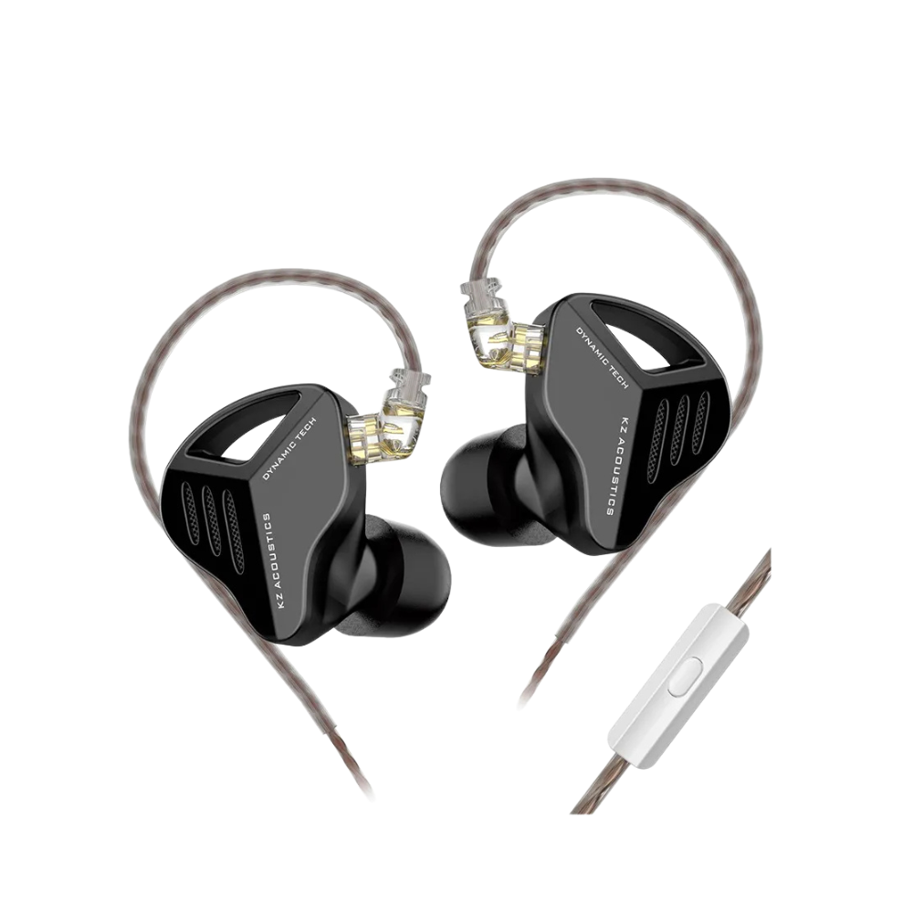 KZ ZVX OFC Dynamic Hi-Fi Bass Sports Noise-Canceling In-Ear Monitors