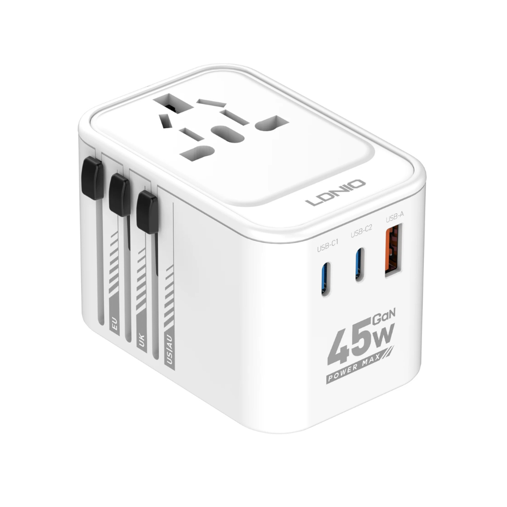 LDNIO Z8 45W Universal Travel Adapter