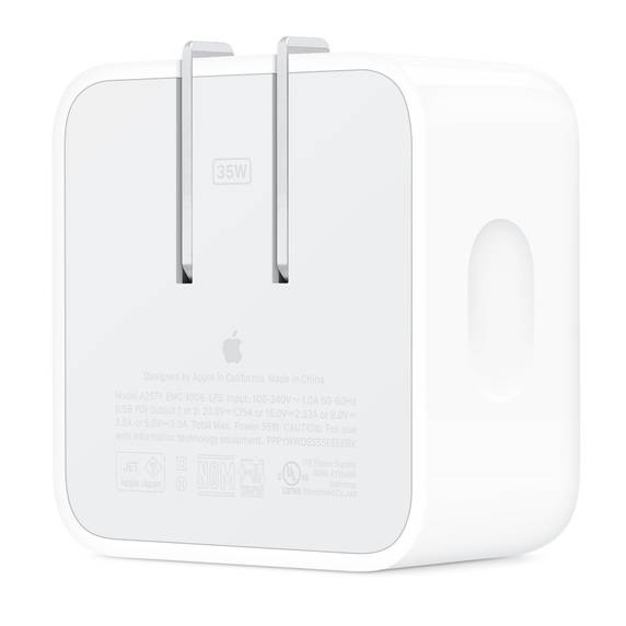 Apple 35W Dual USB-C Port Compact Power Adapter ​​​​​​​