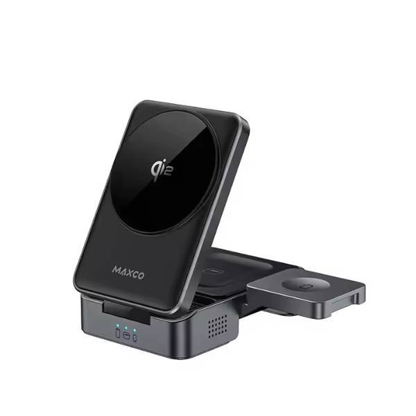 Maxco MW13 Qi2 3-in-1 Magnetic Wireless Charger