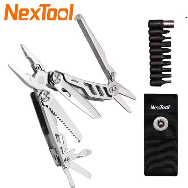 NexTool NE20310 Flagship Max 14-in-1 EDC Multi-Tool with Pliers & Folding Knife