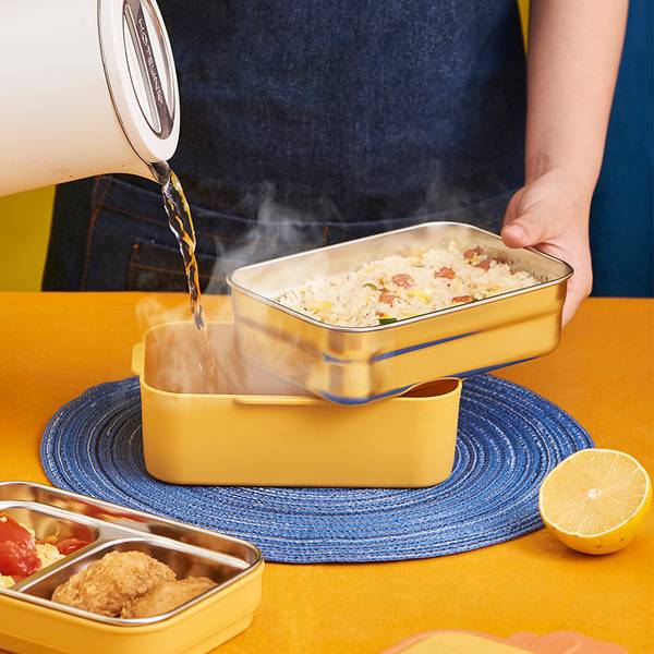 Creative Kids’ Double Layer Stainless Steel Lunch Box