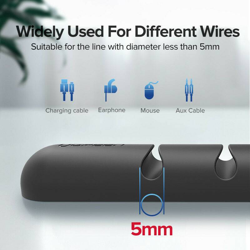 UGREEN 7 Port Silicone Cable Organizer