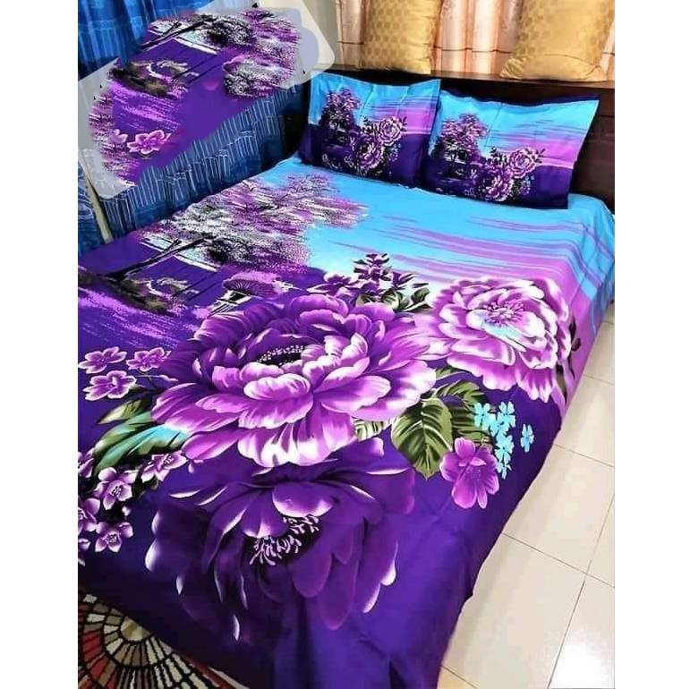 100% Cotton Bedsheet cenari  (৩ পিসের সেট)