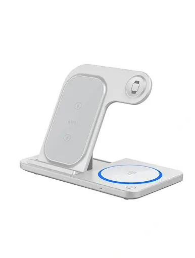 WIWU Wi-W020 3-in-1 Foldable Wireless Charging Station