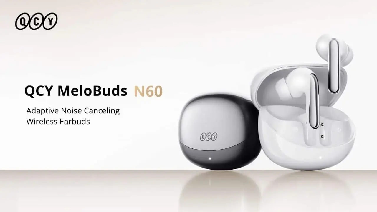 QCY MeloBuds N60 Pro: Hi-Res Audio ANC Wireless Earbuds