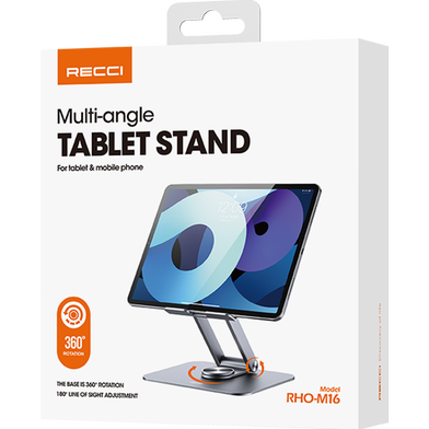 Recci Multifunctional Folding Tablet Stand | 360° Rotation (RHO-M23)