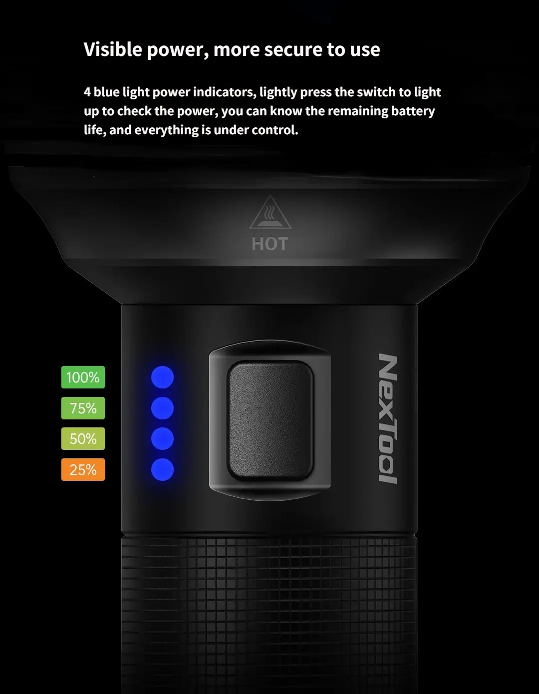 NexTool Thunder NE20168 Unleash 3600 Lumens of Adventure Searchlight Power in Your Pocket