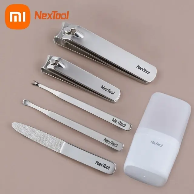 Xiaomi Nextool Stainless Steel Nail Clipper Set: Manicure Essentials