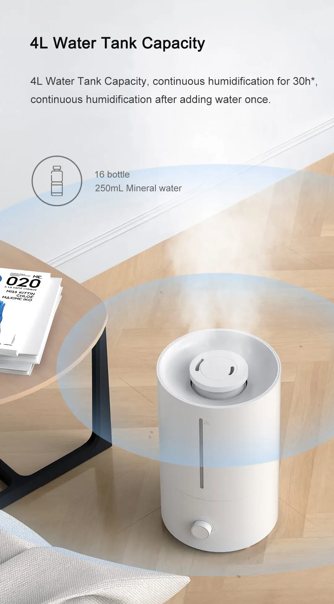 Xiaomi Mijia Humidifier 2 Lite - 4L Essential Oil Diffuser