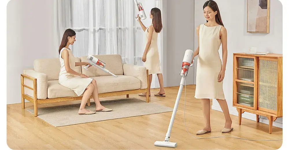 Xiaomi Mijia Handheld Vacuum Cleaner 2 - Powerful 16kPa Suction & Multifunctional Brush