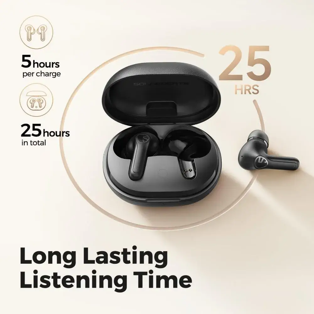 SOUNDPEATS Life Active Noise Cancelling Wireless Earbuds