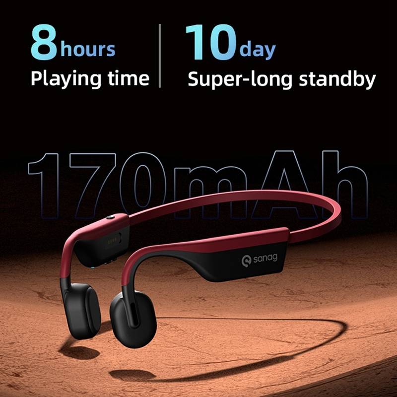 Sanag A9S Bone Conduction Bluetooth 5.1 HiFi Sports Earphone