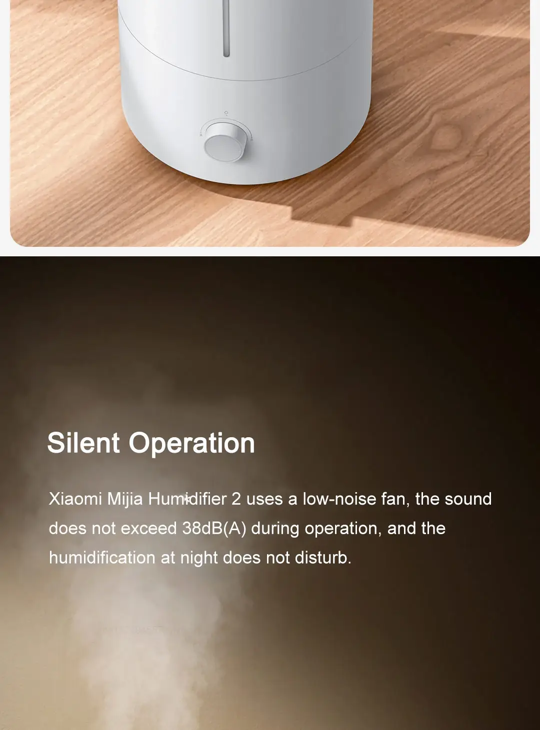 Xiaomi Mijia Humidifier 2 Lite - 4L Essential Oil Diffuser