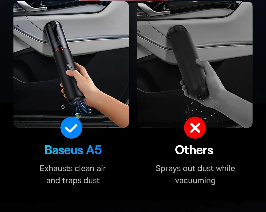 Baseus A5 Wireless Car Vacuum Cleaner 