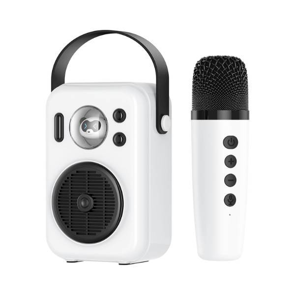 SoundPEATS Hi-Singing Portable Karaoke Speaker & Microphone with Colorful LED Lights