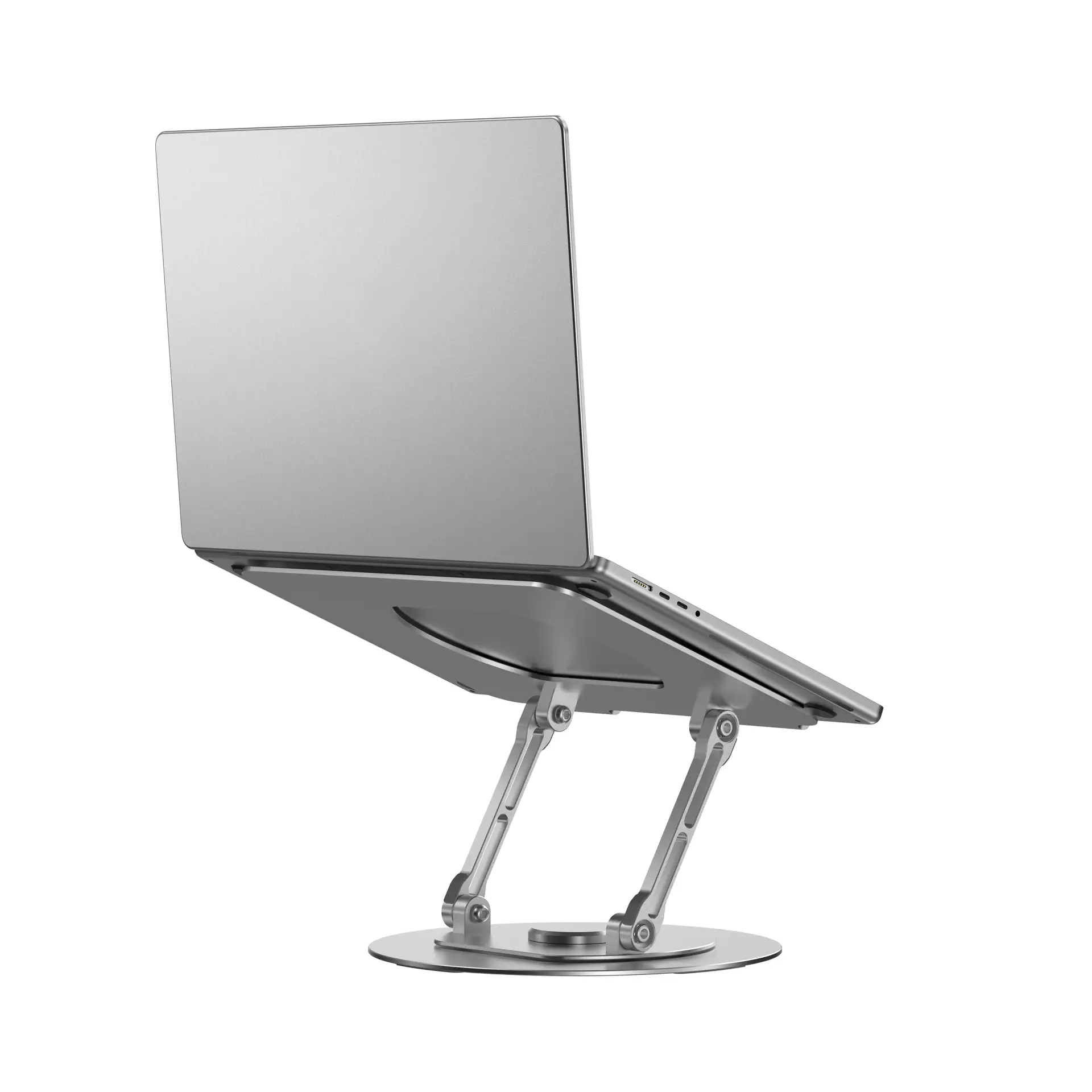 WiWU S800 Foldable Aluminium Laptop Stand: A Stable and Adjustable Laptop Holder with Rotating Feature