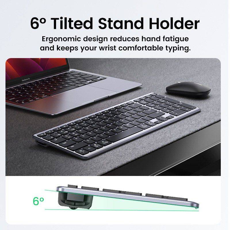 UGREEN Wireless Bluetooth Membrane Keyboard