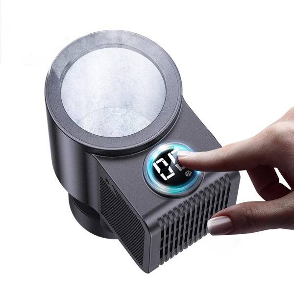 USAMS US-ZB160 Smart Car Hot and Cold Cup LED Display Fast Cooling and Heating Cup