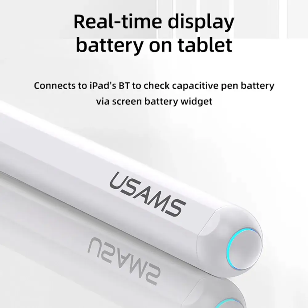 USAMS US-ZB254 Magnetic Wireless Charging Capacitive Stylus Pen