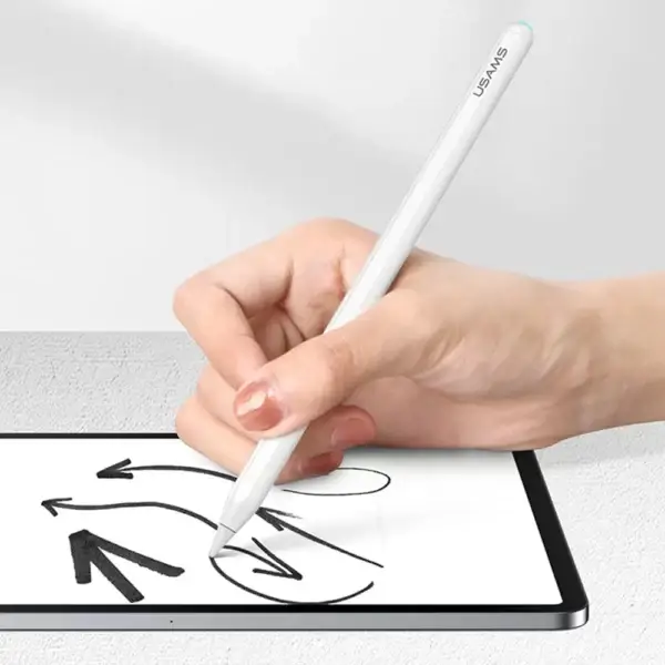 USAMS US-ZB254 Magnetic Wireless Charging Capacitive Stylus Pen