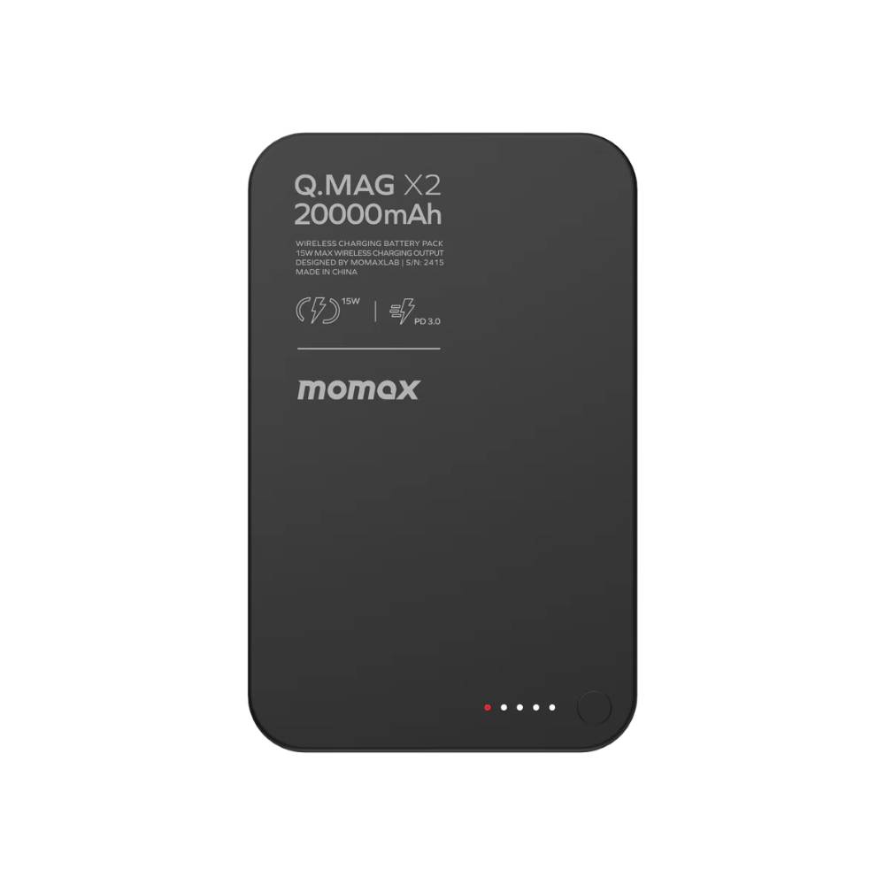 Momax Q.Mag X2 20000mAh Magnetic Wireless Power Bank