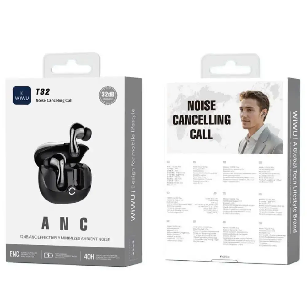 WiWU T32 ANC True Wireless Earbuds