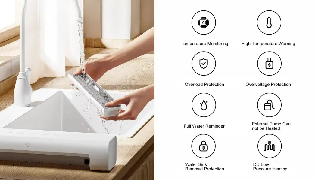 Xiaomi MIJIA 220V Vacuum Sealer Machine with 10 Free Vacuum Bags