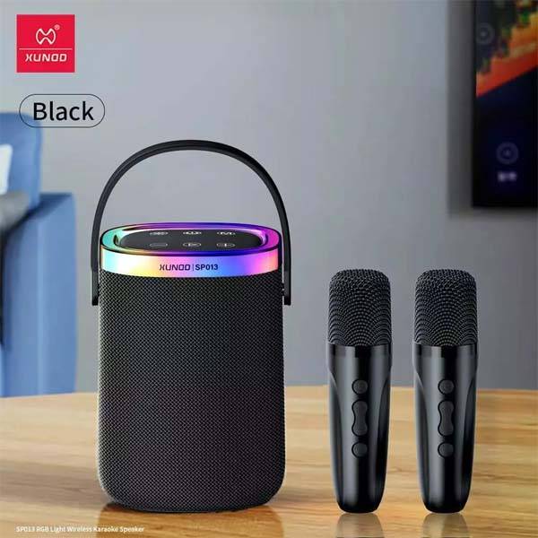 XUNDD SP013 RGB Wireless Karaoke Speaker with Dynamic Lighting