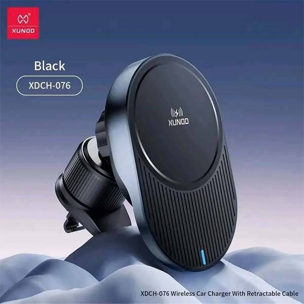 XUNDD XDCH-076 15W Wireless Charging Car Mount Bracket