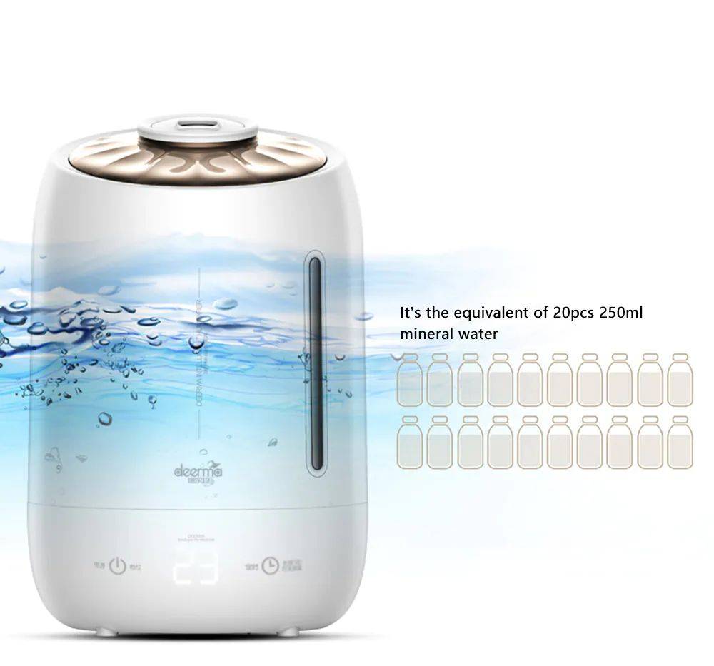 Xiaomi DEERMA 5L DEM F600 Ultrasonic Purifying Mist Maker Humidifier