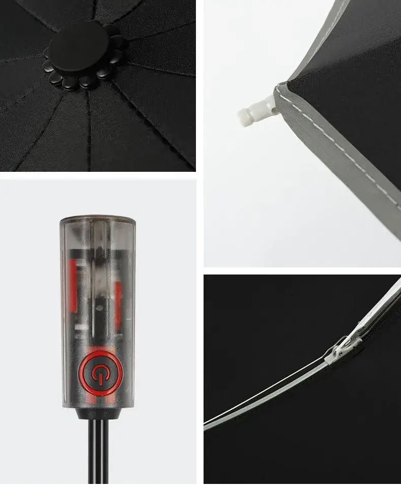 Xiaomi Mechanical Transparent Handle Automatic Reverse Umbrella