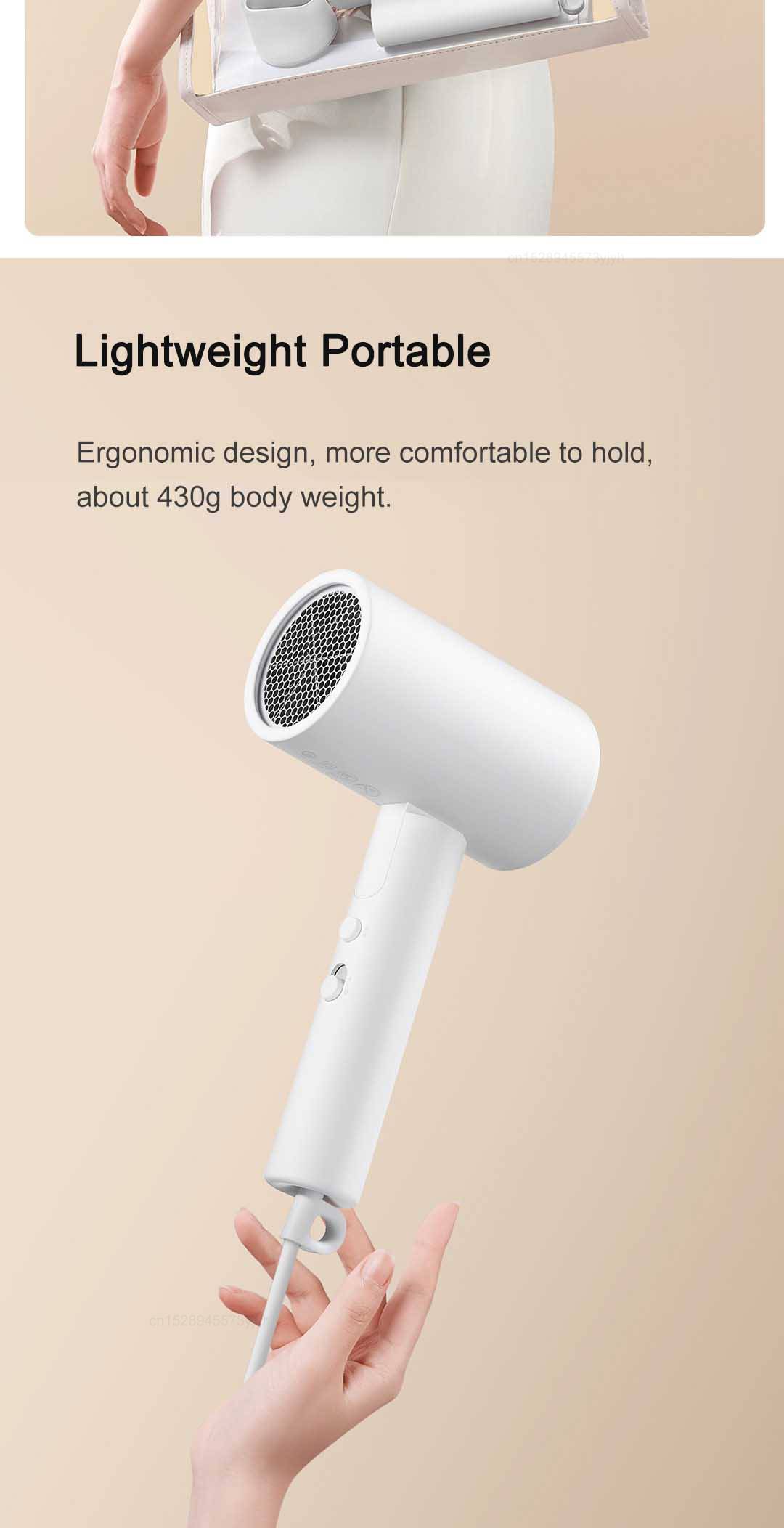 Xiaomi Mijia H101 Compact 1600W Hair Dryer