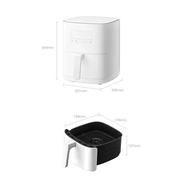 Xiaomi Mijia MAF03 Smart Air Fryer 4L with Mijia Apps Control 1500W High Power