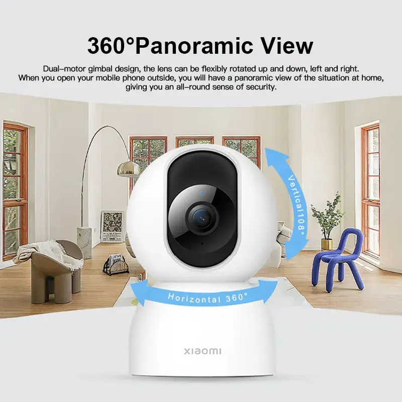 Xiaomi Mijia Smart Camera 2 PTZ Version 360 Degree Panorama 1440P